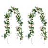 180cm Künstliche Pflanze Ranke Girlande Ostereier Rattan Künstliche Glyzinie Für Zimmer Garten Tür Kamin Dekoration Hängender Anhänger