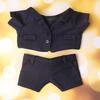 For 15cm 20cm Plush Cotton Doll Clothes Formal Suit Pants Set Plush Stuffed Doll Outfit Accessories Changjing Dress Game Toys