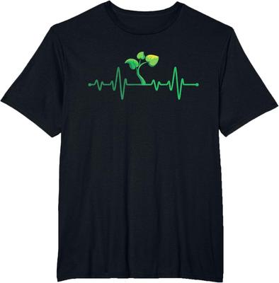 Plant Heartbeat - Botany Botanist Gardening Plant Lover Unisex T-Shirt Unisex T-Shirt