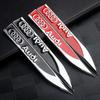 G6 2PCS Car Left Right Wing Side Fender Sticker Auto Emblem Decoration for QQ5 Sline TT A6 C6 A5 A4 B8 B6 A3 A8 A2 A1 Q3 Q5 Q7 RS