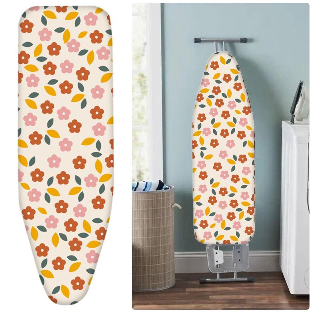 Floral Pattern Ironing Board Cover Thickened Ironing Heat Shield  for Ironing Table Accessories
