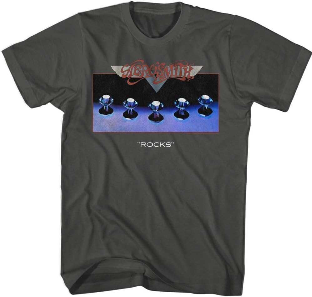 American Classics Unisex Adult Aerosmith Rocks Adult Short Sleeve T-Shirt S