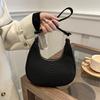 Women'S Bags, Armpit Bags, Shoulder Bags, Fashion Portable Crescent Bags, Niche Versatile Felt Bags