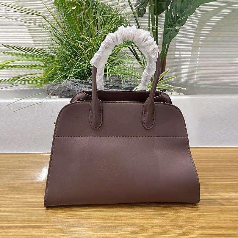 High-quality Niche Cowhide Bag Tote Women's 2024 Leather Large-capacity Commuting Handbag