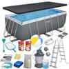 Piscina de Jardim Estrutural 412X201X122 Cm 17In1 Bestway 56457N