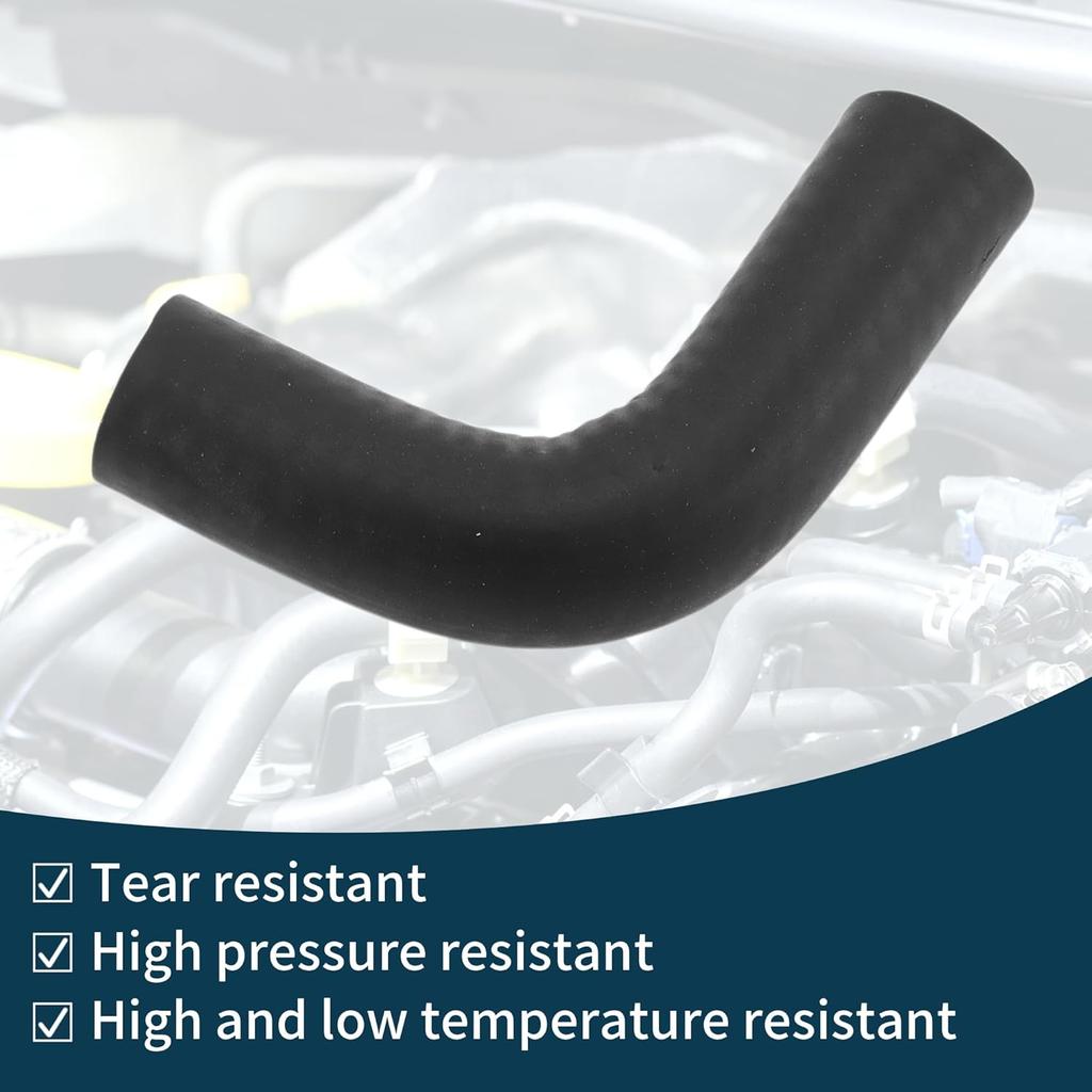 Radiator Hose Heater Hose No.24504912 for Buick Century 2003-2005 3.1L Gas Rubber Coolant Pipe Black 1 Pcs