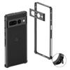 For Google Pixel 7 Pro 5G Bumper Cases Metal Frame Heat Dissipation Cover with Lens Protector