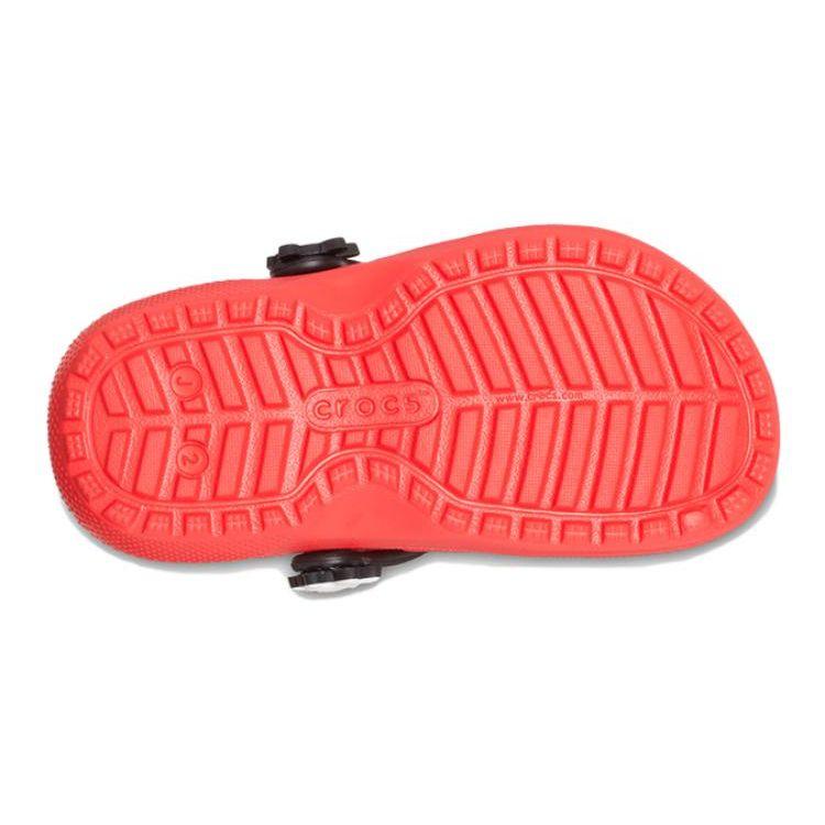 Crocs Clog K Comfortable Non-Slip Durable Kids Sandals Kids Sandals Red 208104-03
