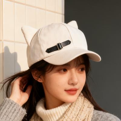 Octagonal Hat Cute Cap Sweet Girl Personality Beret