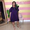 European and American new products independent station large size women's clothing new solid color casual bubble dress dress