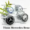 For Mercedes Benz 75mm Car Wheel Center S For Mercedes Benz W203 W204 W205 W212 W222 W223 X253 W176 W177 W117 C118 W166 W167 QQ59