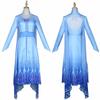 Elsa Cosplay Kostume Voksne Kjole Frost Elsa Prinsesse Kostumer Kjoler Tøj Paryk Halloween Fest Karneval Kostume til Kvinde ghy