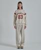 PAPERBOY Pintuck Wide Sweatpants - Oatmeal