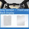 Sunroof Sunshade Heat Insulation Sun Visor, Non-Sagging Panoramic Sunshade For Xpeng G6 LHD 2024-2026 Silicone Suede Material