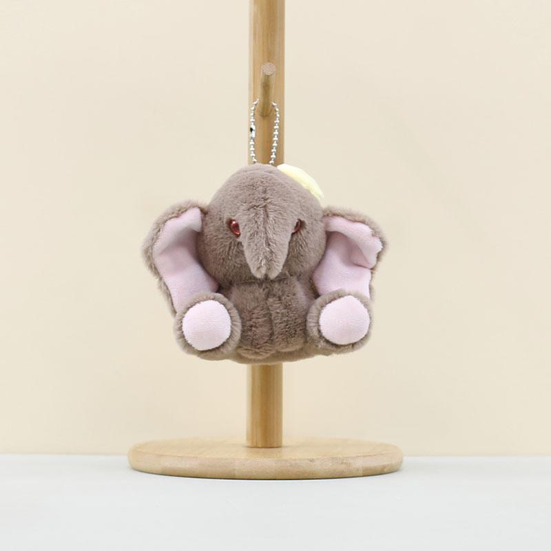 

Мультяшный Слон Милый Плюшевый Брелок 11см Милое Животное Мягкая Игрушка Для Сумок Ключей И Brown Elephant