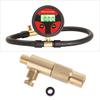 Brass Tire Inflator Connector Air Chuck Air Compressor Portable Screw-in Type