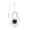 Minimalists Golden Hanging Planter With Adjustable Chain Corrosions Resistant for Home Office Decoration