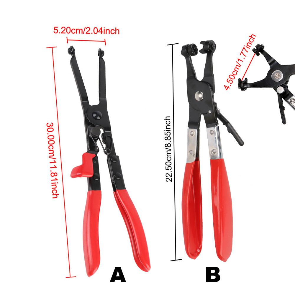 Close/Open Pliers Automobile Exhaust Pipe Clamp Auto Fastener Car Removal Tools Water Hose Ring Clamp Plier Hand Garage Tools