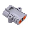 2 Pairs High Power Male Female Waterproof Connector 50A 600V Fit For Electric Car Battery