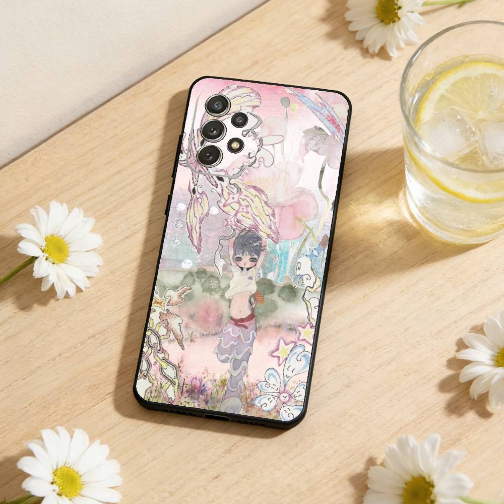 

Aya T-Takano paintings Phone Case For Samsung S25,S24,S21,S22,S23,S30,Ultra,S20,Plus,Soft Silicone Black Cover Samsung S20plus5G