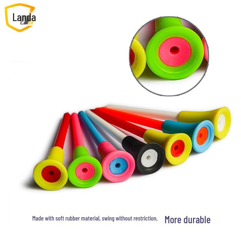 

Landa Double-Layer Soft Rubber Golf Tees (100-Pack)