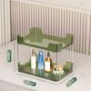 Desk Storage Rack Multipurpose Simple Light Luxury Double Layer Desktop Display Shelf for Home Bathroom