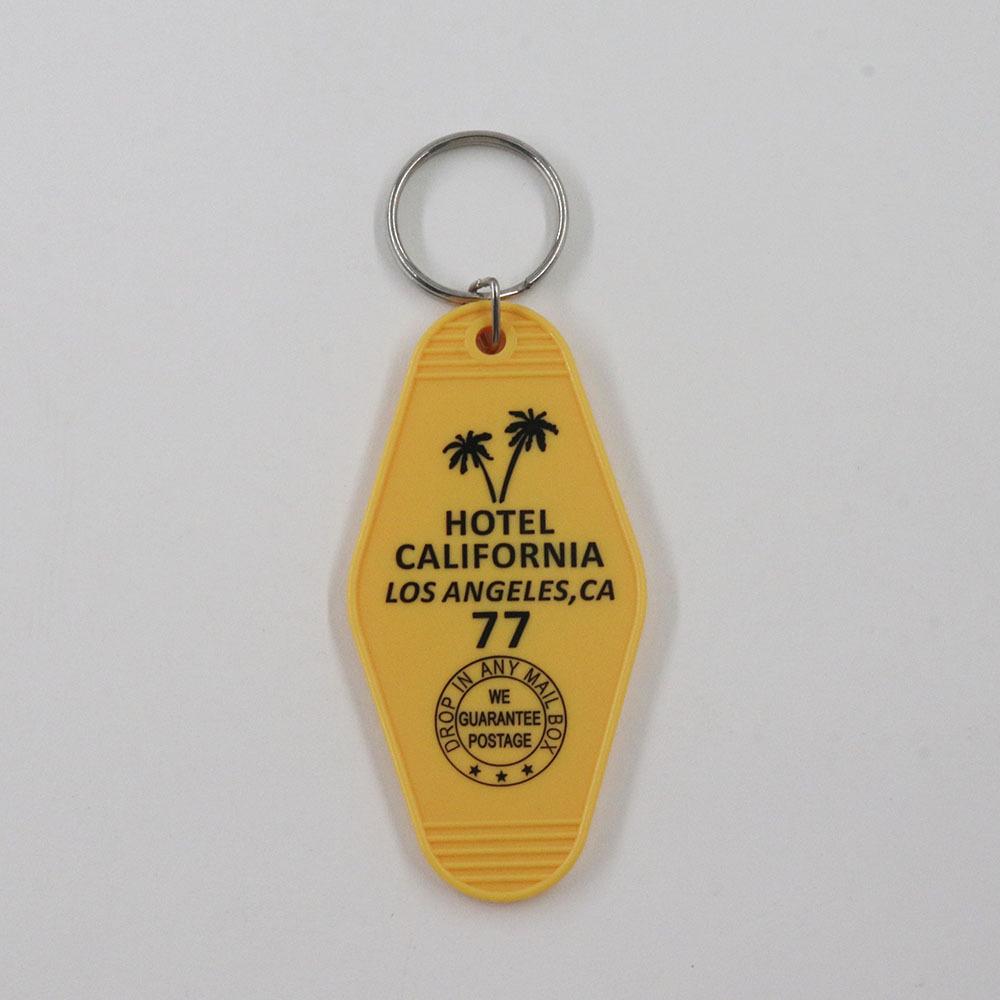 Acrylic Motel Style Keychain Pendant