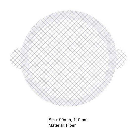 30Pcs Sink Strainers Disposable Self-adhesive Fiber Shower Drain Hair Trap Mesh Stickers for Bathroom
