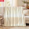Grün Beige Karierte Flanelldecke Vintage Karomuster Weich Gemütliche Decke Vielseitig Sofa Schlafzimmer Wohnzimmer Dekor