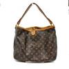 Bolsa de Ombro Monogram Usada Lona Monogram Feminina