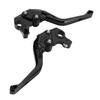 Motorcycle Short Brake Clutch Levers Adjustable Replacement for DUCATI Scrambler 400 800 1100 Sport SpecialBlack