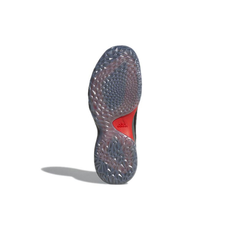 Adidas Harden B/E Round Toe Lace-Up Durable Low-Top Basketball Shoes Men sneaker Black Red AC7826