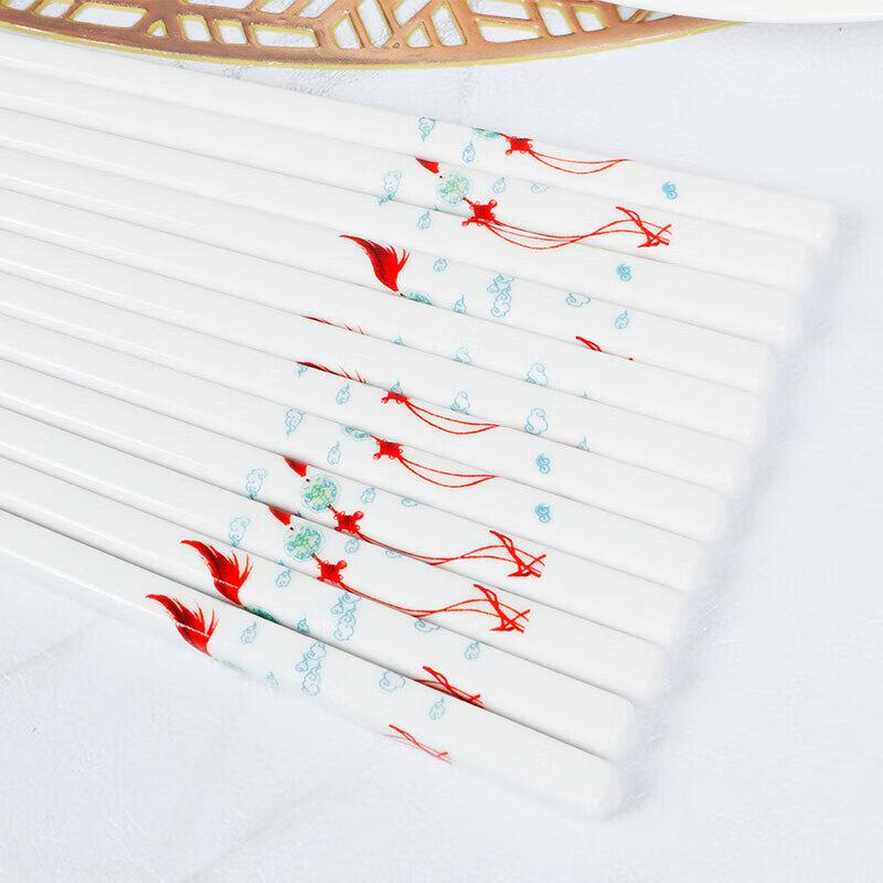 Zankang Zuo Shou Zhi Yue 46-Piece Ceramic Dinnerware Set