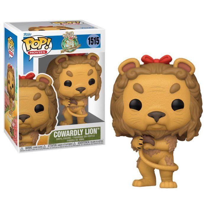 Figurine Funko Pop! - Le Magicien D'oz - Cowardly Lion W/ch (fl)