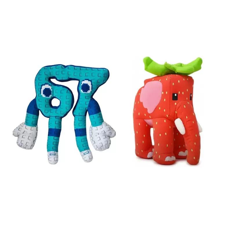 NEW Steal A Brainrot Abstract Plush Toys Games Peripheral Plushie Cute Cartoon No. 9 House Stuffed Doll Toys Gamer Fans Gift