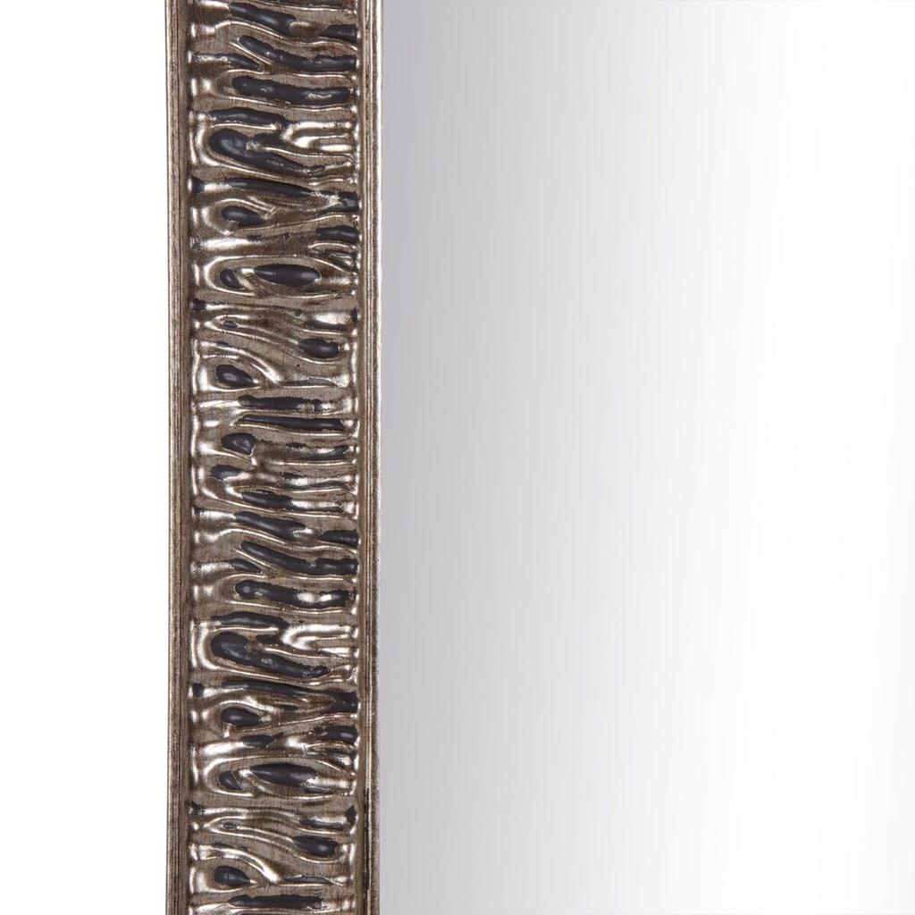 Wall Mirror 64 X 3 X 84 Cm Silver DMF