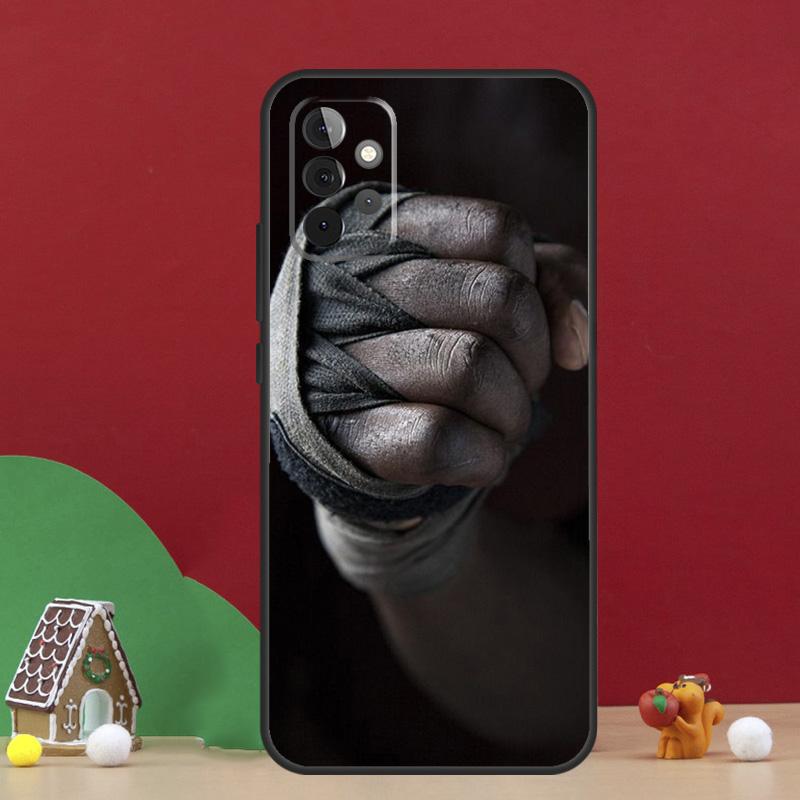 Muay Thai Kickboxing Fight Case For Samsung Galaxy A54 A06 A16 A26 A36 A56 A53 A32 A52 A33 A13 A55 A35 A15 A14 A34 A17