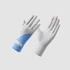 1 Pair Sun Protection Gloves One Size Sunscreen Breathable Anti-Uv Cooling Fabric Slip Gloves For Outdoor Cycling Driving