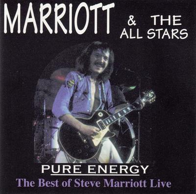 CD STEVE MARRIOTT'S ALL STARS - Pure Energie (The Best Of Steve Marr OTR1100015 Outlaw Records 1996 VK Rock Gebruikt