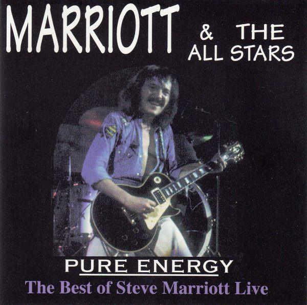 CD STEVE MARRIOTT'S ALL STARS - Pure Energy (The Best Of Steve Marr OTR1100015 Outlaw Records 1996 UK Rock Used