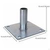 Galvanized Scaffold Socket Base Heavy Duty Plate Stable