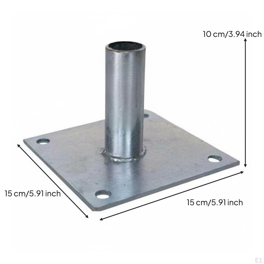 Galvanized Scaffold Socket Base Heavy Duty Plate Stable