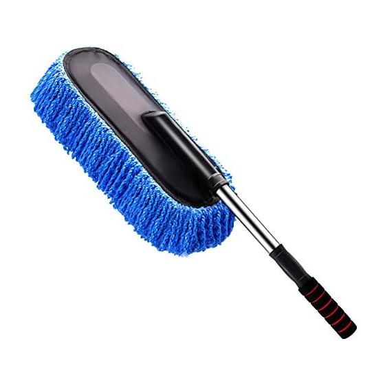 mecaponn Car Wash Sponge, Car Wash Mop, Telescoping Car Wash Brush, Dirt Removal, No Scratch, Wet Wiping, Dust Removal, Car Cleaning, Car Wash Goods,