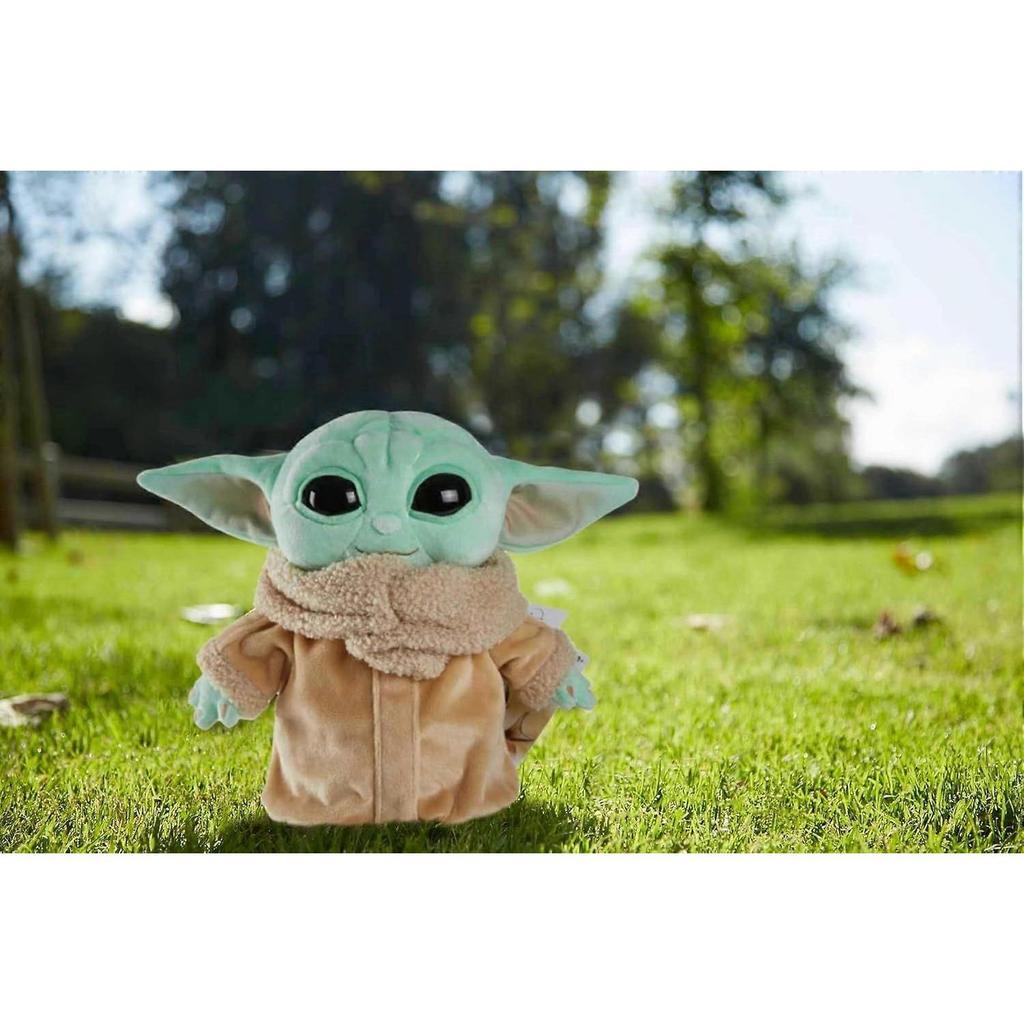 11ich Plush Toy - Official-Style The Mandalorian Soft Doll, Classic Look Stuffed Animal Collectible for Fans & Kids