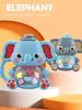 Non-Toxic Cartoon Animal Electronic Keyboard Lighting Music Piano Multi-Mode Sound Effect Switching Puzzle Early Education Toys For 3+