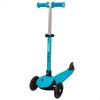 3-wheel Scooter for Children - COLORBABY - Blue - Aluminum - Adjustable Handlebar - Rear Brake - Non-slip Surface