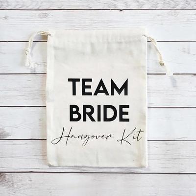 5 unidades Sacolas Kit de Sobrevivência para Ressaca Team Bride Despedida de Solteira Chá de Panela Noiva Decoração de Casamento Lembrancinha Presente para Madrinha