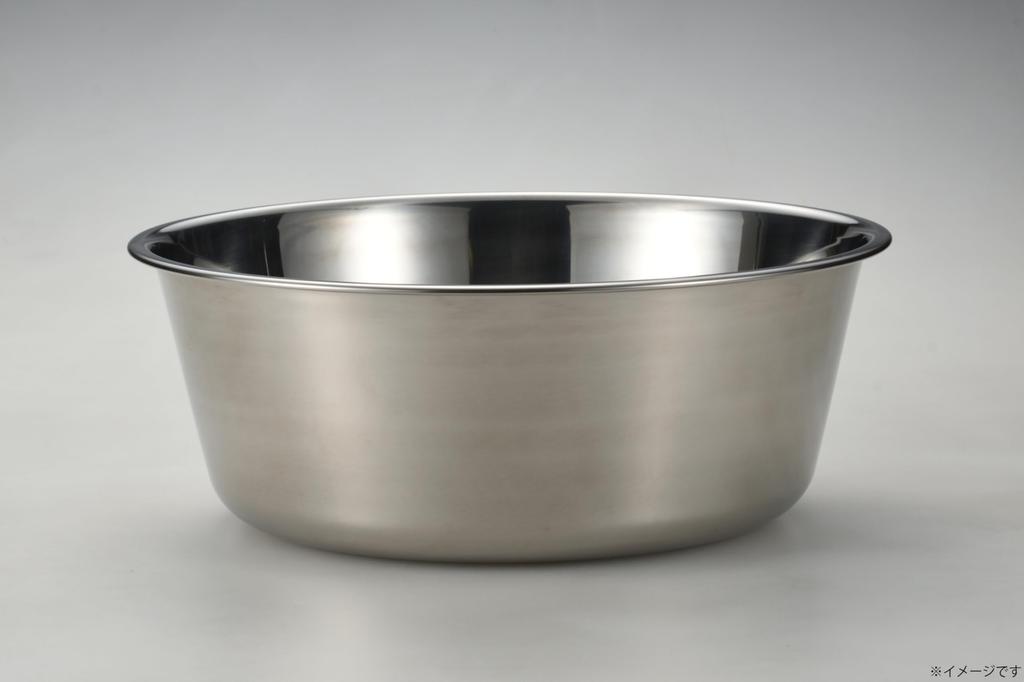 Takagi TAKAGI 18-8 Stainless Steel Washtub, 33cm X 8.5L, Round, Made In Japan, Silver, Versatile Kitchen Dish, Cooking, Baking, Bowl, Washing, Cleanin