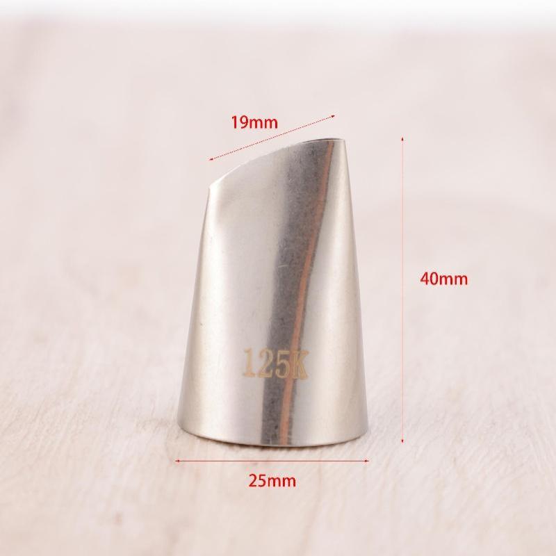 Stainless Steel Cake Nozzle Tube Head Diy Pastry Puff Skirt Icing Piping Nozzles Cake Decorating Supplies Baking Tools