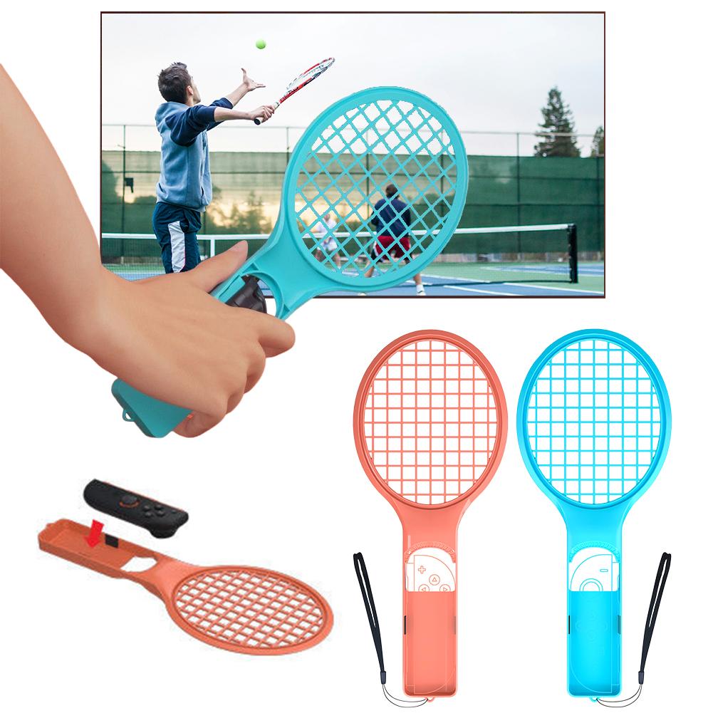 

2Pcs For NS2 Joy-Con Ergonomic Grip Racquet with Safety Rope Controller Wrist Strap Adjustable Gamepad Racket Game Accessories CHINA